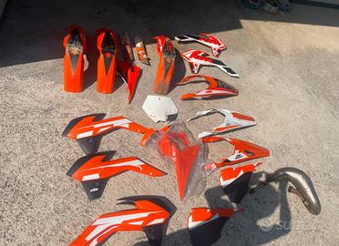 pancia e kit plastiche ktm 85 sx dal 2009 al 2016