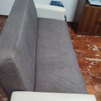 Divano letto 2 posti con contenitore