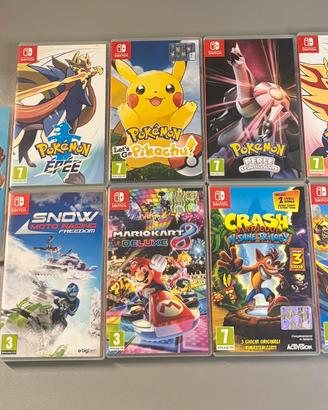 Lotto giochi nintendo switch prezzo in descrizion