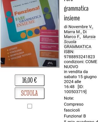 Libro italiano medie