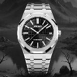 Seiko mod royal oak black