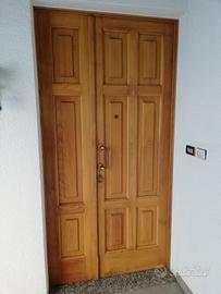 Portone in rovere 
