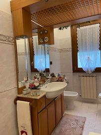 MOBILE BAGNO IN LEGNO MASSELLO FATTO A MANO