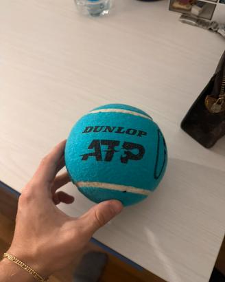 Pallina da tennis firmata alcaraz