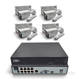 Kit Videosorveglianza IP PoE 5MP e 8MP | GSS Pro