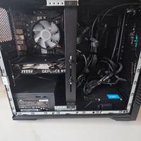 Pc gaming Msi in garanzia + carrello porta pc