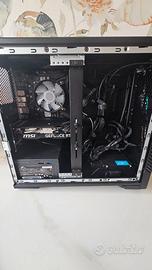 Pc gaming Msi in garanzia + carrello porta pc