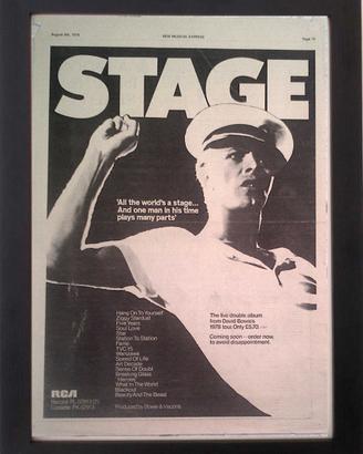 David bowie, poster - manifesti incorniciati