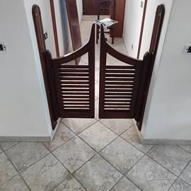 Porte stile saloon in legno massello 