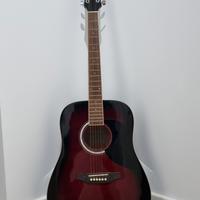 Chitarra acustica EKO Ranger 6 eq Red Sunburst