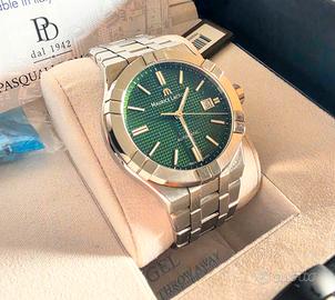maurice lacroix airone 42mm verde completo 