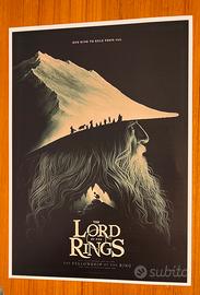 Poster "Il Signore Degli Anelli" - La compagnia