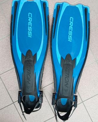 Pinne Cressi + borsone attrezzatura sub