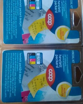 Cartucce HP 903XL multi pack nero+colore compatibi