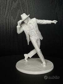 Miniatura Michael Jackson 11cm bianca da dipingere