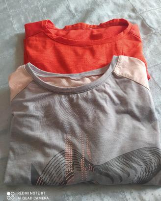 Coppia t-shirt ragazza 10-12 anni 