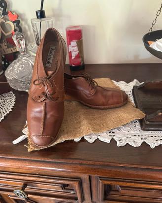 Scarpe confort in pelle