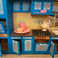 cucina giocattolo vintage di latta anni70