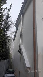 Canna Fumaria Inox Coibentata Doppia Parete130/180