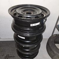 4x Alcar Cerchi acciaio 6.5Jx16 ET45 5x114,3 Mazda