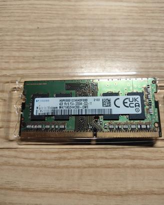 4 giga ddr 4 Samsung 3200mhz
