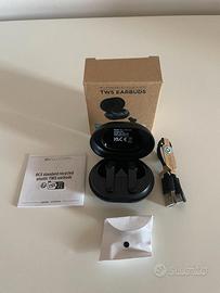 Cuffie Bluetooth TWS nuove mai usate, sigillate