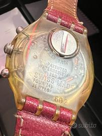Swatch aqua chrono SBN 106 Leon 1995 vintage