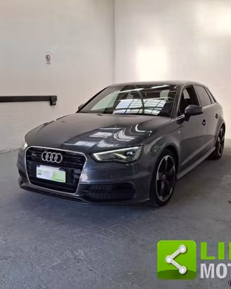 AUDI A3 SPB 2.0 TDI quattro S-Line GARANZIA INCL
