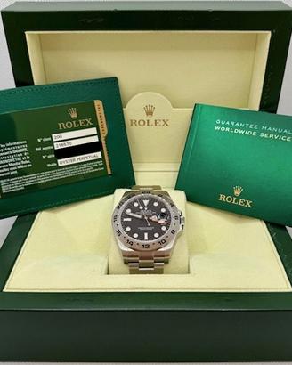 ROLEX EXPLORER II 216570 42MM FULL PARI AL NUOVO