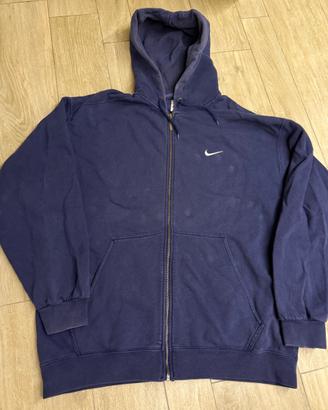 felpa nike blu vintage
