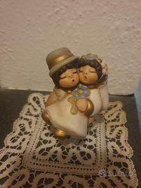 STATUINA THUN COPPIA DI SPOSI vintage.

