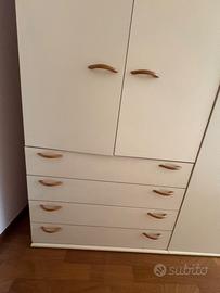 Armadio con cassettiera