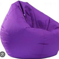poltrona sacco viola