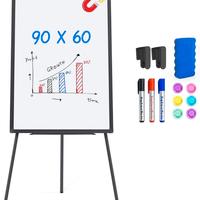 maxtek Lavagna Bianca Magnetica con Cavalletto