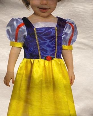 Vestito carnevale bambina Biancaneve (Snow White)