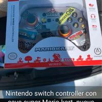 controller con cavo super Mario nintendo switch