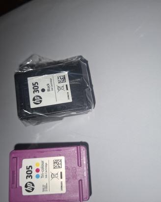 Cartucce hp nero e colore numero codice 305