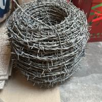 Titolo: Rotolo di filo spinato zincato 