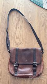 Borsa a tracolla Fossil Originale vera pelle 