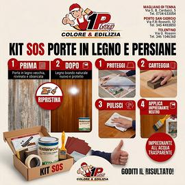 kit SOS Porte in Legno e Persiane – Rinnova