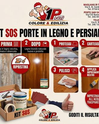 kit SOS Porte in Legno e Persiane – Rinnova