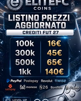 Crediti FC 27 Playstation e Xbox  NoBan