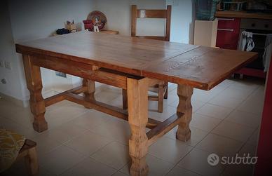 tavolo fratino con sedie