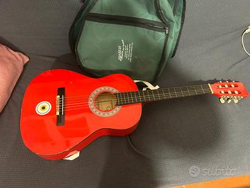 Chitarra 3/4 con cistodia a zaino