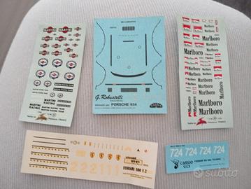 Decalcomanie scala 1/43