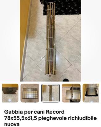 Gabbia per cani richiudibile