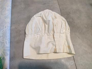 Cappello da cuoco allargabile con velcro 