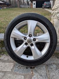 Cerchi in lega Opel Astra 17” con gomme Michelin P