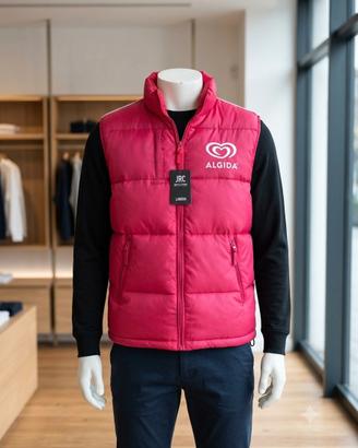 Gilet imbottito Algida vintage rosso