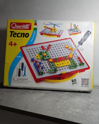 Quercetti Tecno 0560 - 80 Pezzi - Anni 4+